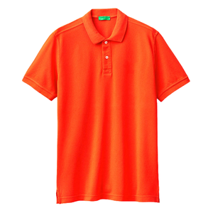 Camiseta Deportiva de Moda para Hombre al por Mayor, de Color Sólido, Tela de Lona, Manga Corta, Casual - Product Image 1