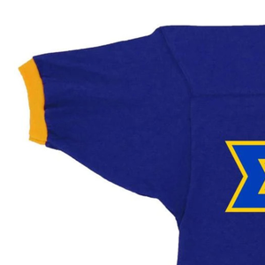 Camiseta Deportiva Clásica Personalizada con Letras Sigma Gamma Rho para Mujer, Camiseta Deportiva Bordada de la Hermandad Griega, Ropa Deportiva al por Mayor - Product Image 5