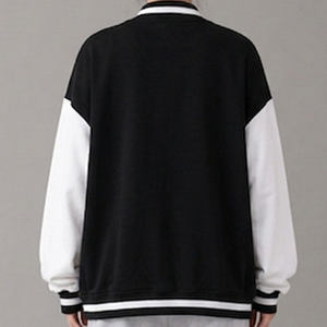Veste universitaire personnalisée haut de gamme pour femme, brodée, style baseball, respirante, décontractée, streetwear, mode - Product Image 2