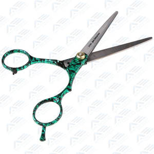 Tijeras de peluquería profesional verde de 6 pulgadas, tijeras de corte de acero inoxidable de alta calidad para un estilo de precisión - Product Image 3