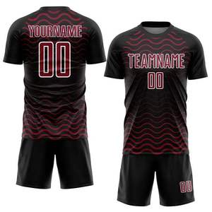 Pakistan Made Gradient Color Durable Men's Soccer Uniforms Premium Quality Customized Top Trending Team Wear Wholesale Sets - Product Image 4