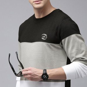 Sudaderas Básicas de Tallas Grandes con Contraste de Color para Hombre, Ropa, Sudaderas con Capucha para Hombre - Product Image 4