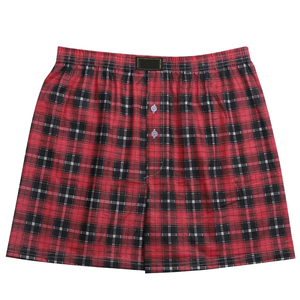 Ocean Blue Window Check Mens <b>Boxer</b> Shorts Woven Cotton Relaxed Profile Fade Resistant Export Grade <b>Boxer</b> Shorts - Product Image 4