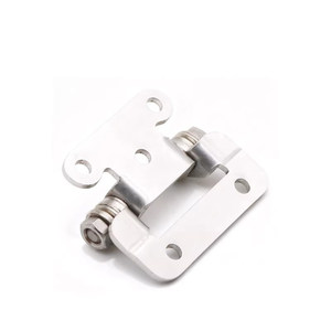 Charnière à amortissement en acier inoxydable 304, réglable pour portes d'armoires et équipements industriels - Product Image 4