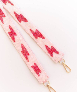 Sangle de sac brodée de perles tendance pour pochette, sac fourre-tout, sac bandoulière, sangle bohème détachable, ceinture de sac à main, article décoratif de luxe - Product Image 4