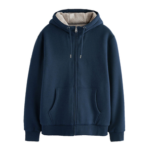 เสื้อฮู้ดซิปผู้ชายแบบคลาสสิก ผ้าฝ้าย ยูนิเซ็กส์ - Product Image 2