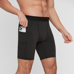 Pantalones Moldeadores de Cuerpo para Hombre, Elásticos, Transpirables, con Bolsillos, Shorts Deportivos para Fitness, Running y Entrenamiento - Product Image 2