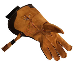 2026 Release Affordable Price Custom Falconry Gloves New Design Full Hand Cover Gloves for Adults and Youth - Product Image 2