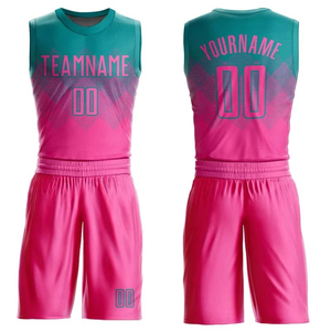 Vêtements de sport personnalisés en gros pour basket-ball, maillots et shorts sublimés, pour hommes, femmes et jeunes. - Product Image 2