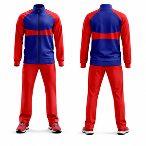 Performance Training Sport Tracksuit <b>Custom</b> OEM Logo Sublimation Manufacturing 100% Polyester Team Wear For Men Athletes Plus - Product Image 1