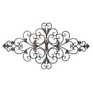 Decoración de Pared Vertical de Metal Forjado, Hecha a Mano, para Sala de Estar, Dormitorio, Color y Tamaño Personalizables - Product Image 1