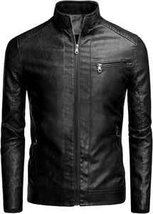 Chaquetas de Invierno para Hombre de Piel de Oveja Recubierta de Cuero, con Logotipo Frontal, Transpirables, Resistentes al Viento, Bajo MOQ, Precio al por Mayor para Venta en Línea - Product Image 3