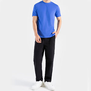 Camisetas Personalizables de Nuevo Diseño para Hombre, Camisetas Transpirables de Alta Calidad de Secado Rápido 100% Algodón para Venta en Línea - Product Image 1