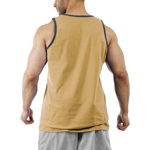Custom Men’s Bodybuilding <b>Stringer</b> Tank Top Sleeveless Gym Workout Training <b>Vest</b> OEM Sportswear - Product Image 5