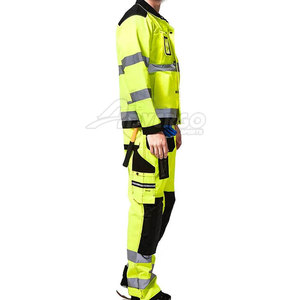 Overol de Seguridad para Hombre, de Algodón y Poliéster, con Cierre Frontal, Cinta Reflectante y Ajuste Cómodo para Uso Diario - Product Image 6