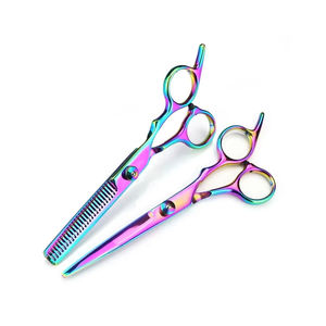 ชุดกรรไกรตัดผมมืออาชีพ สแตนเลส น้ำหนักเบา คมกริบ สำหรับคนถนัดขวา ใช้ตัดและซอยผม - Product Image 3