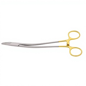 REEAX ENTERPRISES Manual 140mm TC <b>Needle</b> Holder with Scissor CE Certified Class II Surgical Instrument - Product Image 1