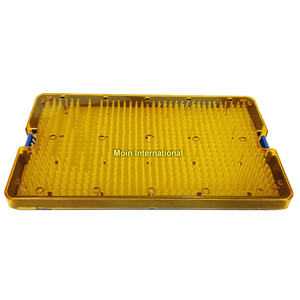 Plateau chirurgical ophtalmique de qualité supérieure pour instruments microchirurgicaux en plastique, avec tapis en silicone pour la protection des micro-instruments fins - Product Image 4