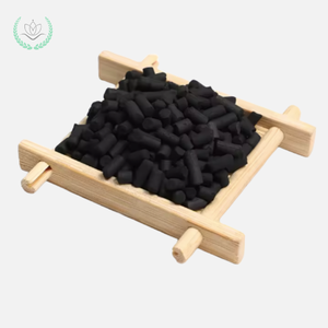 Granulés de charbon actif de coque de noix de coco premium 4 mm pour la purification de l'air, la filtration industrielle, haute adsorption, faible teneur en cendres, Inde - Product Image 1
