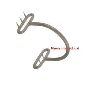 Retractor labial manual Logan de acero inoxidable BISONS al por mayor, instrumento de tracción para cirugía de labio hendido - Product Image 2