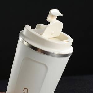 Taza de Café Inteligente con Pantalla Táctil Térmica, de Acero Inoxidable de Grado Profesional, para Exteriores, con Visualización Instantánea de Temperatura - Product Image 2