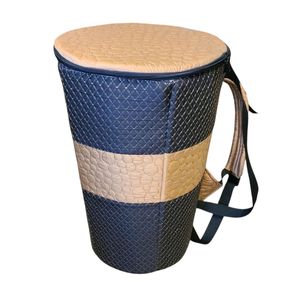 Mochila para tambor Djembe, bolsa de transporte de 8 pulgadas de diámetro x 10,63 pulgadas de longitud, bolsa multicolor diseñada para proteger y transportar - Product Image 3