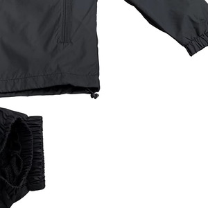 Wholesale <b>Men</b> Windbreaker Tracksuit Set Lightweight Hooded <b>Jacket</b> Zipper Jogger Pants Waterproof Sportswear <b>Track</b> Suit - Product Image 4