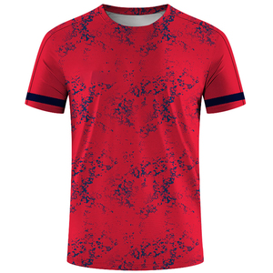 Clothing Gold Men's <b>100</b>% <b>Polyester</b> Knitted 240g Solid Short Sleeve Heat Transfer Printed Breathable Sustainable Casual T-<b>Shirt</b> - Product Image 3