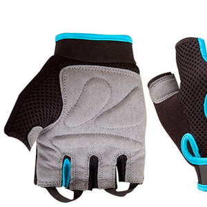 Gants de sport en microfibre à demi-doigts, respirants, avec protection de la paume en maille, gants de musculation légers pour hommes et femmes - Product Image 5