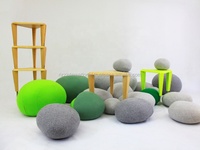 Pouf en coton de designer moderne Achat en ligne en Inde Sélection unique et personnalisée pour le meilleur pouf en tissu