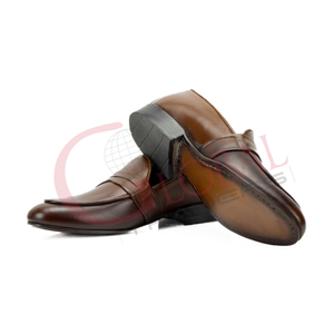 รองเท้าหนังแท้สไตล์วินเทจคุณภาพสูงรุ่นใหม่สำหรับผู้ชายขายส่งปี 2026 รองเท้าโลฟเฟอร์ลำลอง - Product Image 3