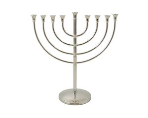 Magnificent Menorah Candle Holders Featuring Handmade Craftsmanship Premium Quality Finish For Hanukkah Home Decorative Display - Product Image 5