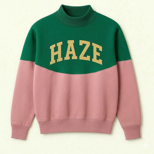 Sweat-shirt Mockneck Intemporel Oversize en Coton Molletonné – Pull Chaud Hiver Style Décontracté Essentiel Streetwear - Product Image 1