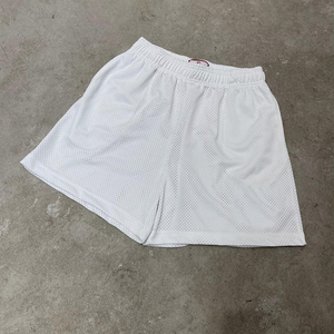 Custom Logo Solid Color <b>Blank</b> Breathable Casual Mesh Shorts for Men Gym Running Shorts - Product Image 4