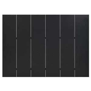 ฉากกั้นห้องเหล็กสีดำ 6 แผง 2 ชิ้น ขนาด 94.5"x70.9" พร้อมฉากกั้นและพาร์ติชั่น - Product Image 4