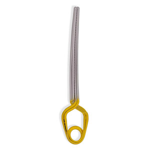 Clip d'occlusion 20 mm avec mâchoire légèrement incurvée, sûr, réutilisable, en acier inoxydable de qualité chirurgicale - Product Image 6