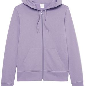 Sudaderas con capucha y sudaderas con cremallera para mujer, algodón orgánico de gran tamaño personalizado, empresa de fabricación 100%, sudaderas con capucha de invierno para mujer - Product Image 1
