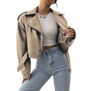 แจ็คเก็ตคอตั้งหนัง PU สำหรับผู้ชาย, 2025หรูหราปกติเหมาะสำหรับใส่กลางแจ้งขี่มอเตอร์ไซค์ฤดูใบไม้ร่วงฤดูหนาวกันลมระบายอากาศได้ดี - Product Image 4