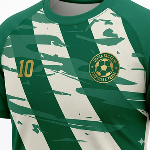 Camisetas de Fútbol Transpirables de Alta Calidad OEM, Sublimadas, de Manga Corta, de Secado Rápido, para Entrenamiento - Product Image 2