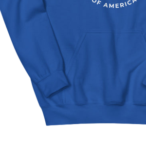 Sweat-shirt à capuche unisexe bleu royal en molleton doux à manches longues avec poche kangourou, vêtement décontracté d'hiver, streetwear tendance - Product Image 6