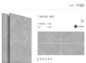 Panneaux en porcelaine texturés de luxe 800X1600 |   1200X1800 |   750X1500MM Conçu pour les intérieurs modernes avec un revêtement mural sans joint - Product Image 3