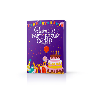 Glamorous Party Cake <b>Popup</b> Greeting <b>Card</b> - Product Image 2