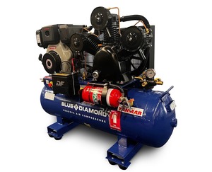 Compresseur d'air fiable à moteur diesel pour outils pneumatiques, travaux de construction et opérations minières - Product Image 1