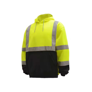 Sweat-shirt de travail haute visibilité ANSI Classe 2 Classe 3, vêtements de sécurité réfléchissants pour les travailleurs du bâtiment et du transport - Product Image 3