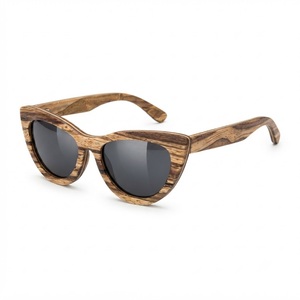 Custom Logo Handcrafted Wooden Cat Eye <b>Sunglasses</b> Eco-Friendly Women Retro Wood Eyeglasses With Unique Cutout <b>Heart</b> Frame Detail - Product Image 4