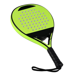 Raqueta de Pádel con Diseño Geométrico de Carbono 3K, Patrón Triquetra, Forma de Lágrima, Núcleo de Eva Suave - Product Image 2