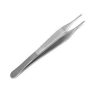 Kit d'instruments de chirurgie mineure en acier inoxydable : porte-aiguille chirurgical, ciseaux Crile Wood, pinces Iris Adson, manuel - Product Image 6