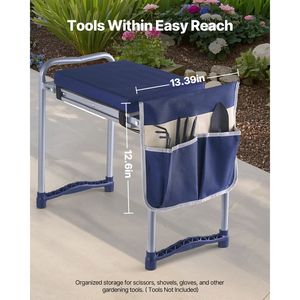Accessori per Attrezzi da Giardino: Tappetino Pieghevole Rinforzato da 11 Pollici con Borsa Porta Attrezzi - Product Image 5