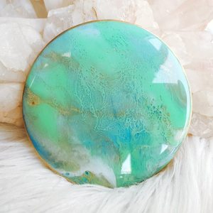 Best Quality Round Shape Resin <b>Coaster</b> Tea <b>Set</b> Accessories Household Resin <b>Coaster</b> for Home Available for Sale - Product Image 2