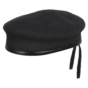 Durable Wool Blend Casual <b>Beret</b> Hat for Winter Outdoor Use Official Uniform Events Parades and Dress Wear - Product Image 3